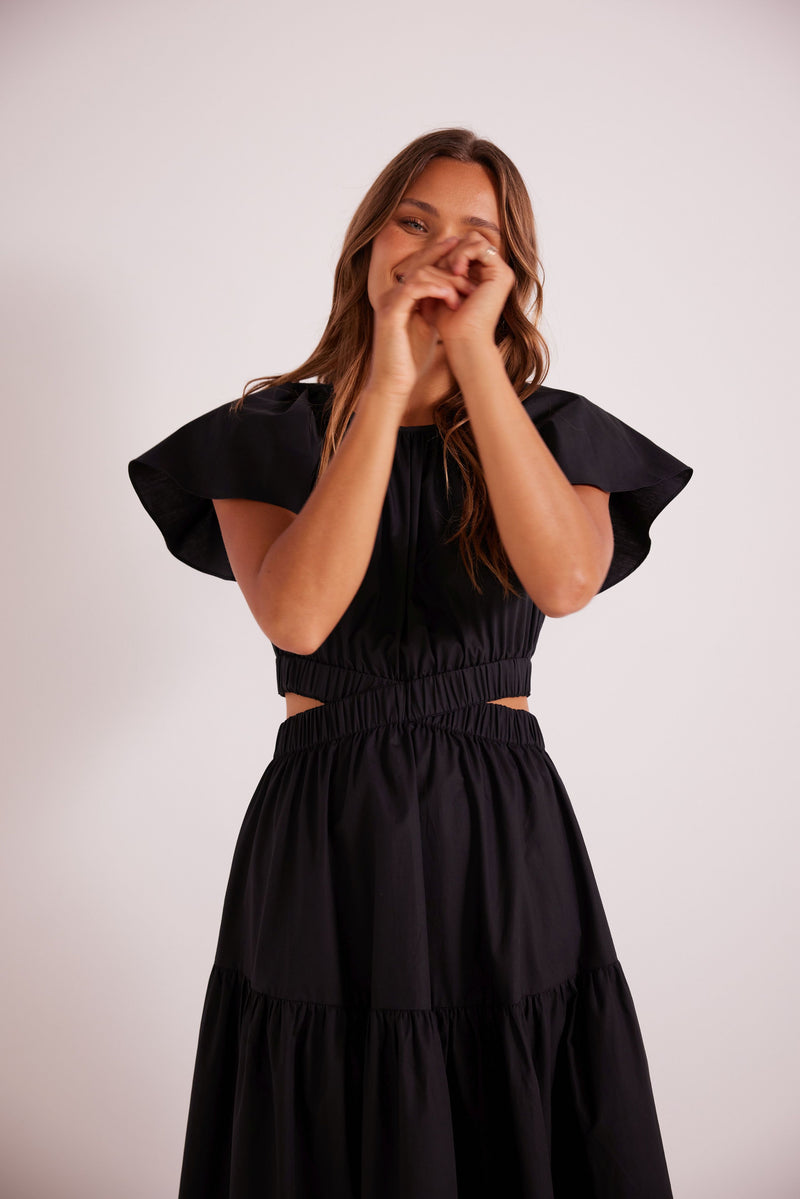 Allegra Cutout Midi Dress