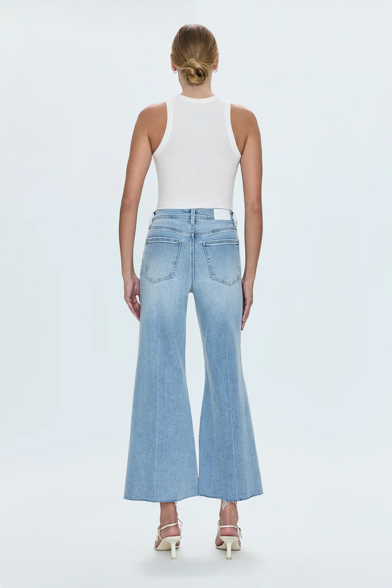 Izzy Mid Rise Wide Leg Crop