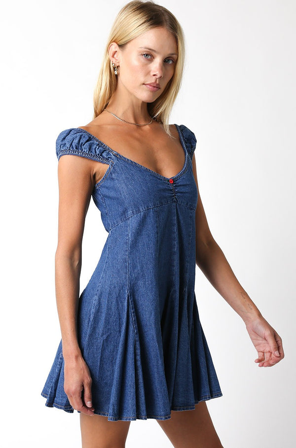 Audrey Denim Dress