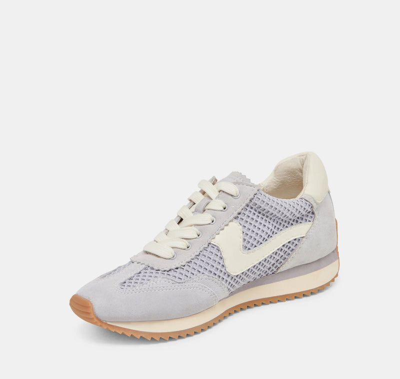 B.ntcd Mesh Sneakers in Dusty Blue Woven