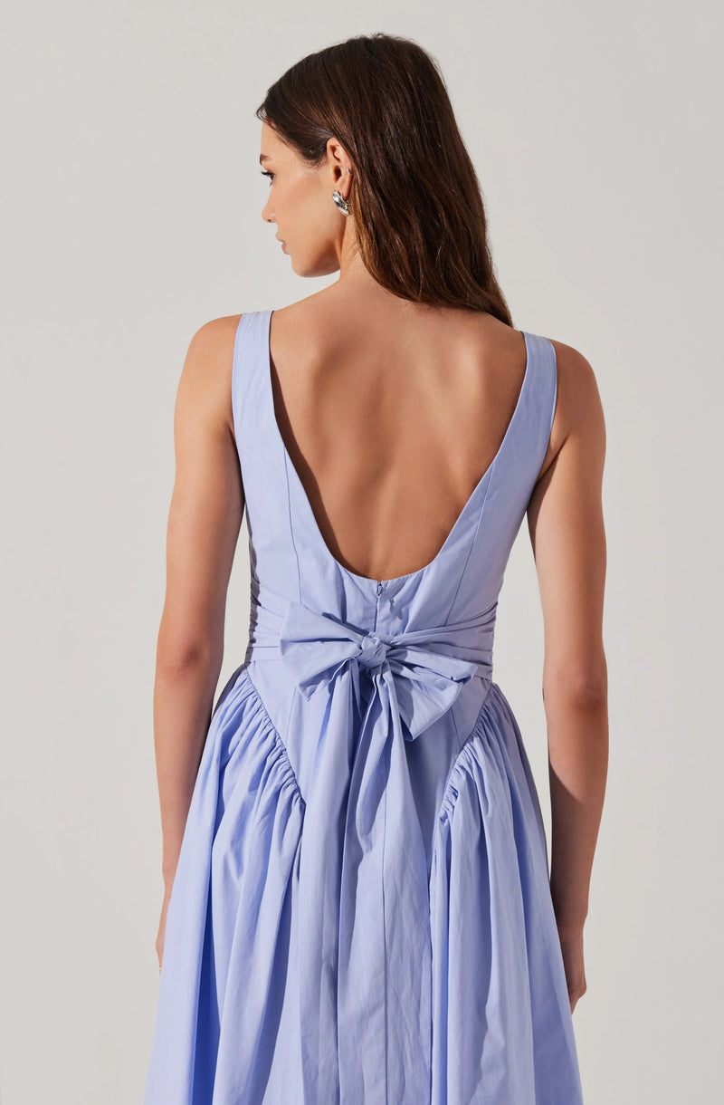 Vinya Poplin Drop Waist Dress Traveling Chic Boutique, VA Vinya Poplin Drop Waist Dress Traveling Chic Boutique, VA