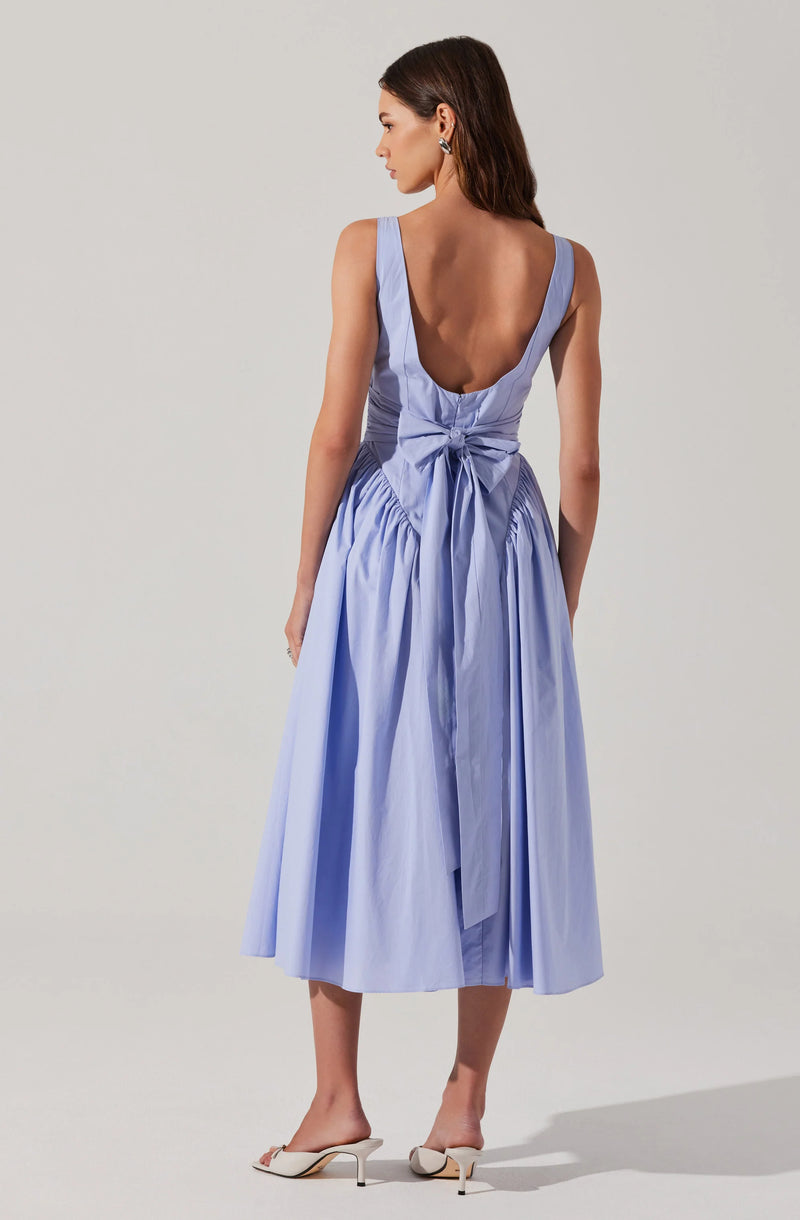 Vinya Poplin Drop Waist Dress Traveling Chic Boutique, VA Vinya Poplin Drop Waist Dress Traveling Chic Boutique, VA