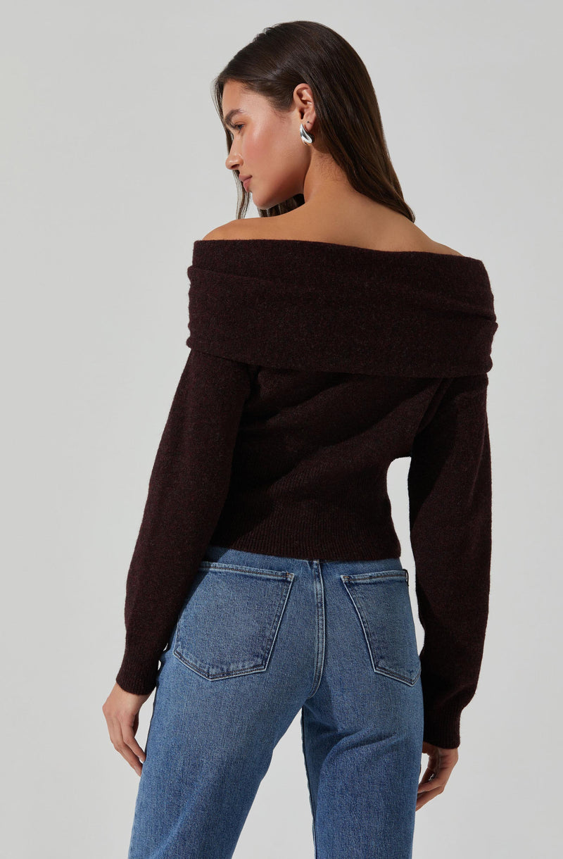 Wylie Off Shoulder Sweater