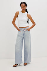 Angeleno Wide Leg Crop