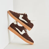 NOTICE DARK BROWN SUEDE