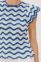 Coen Top Azure
