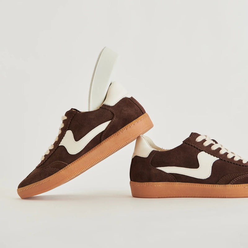 NOTICE DARK BROWN SUEDE