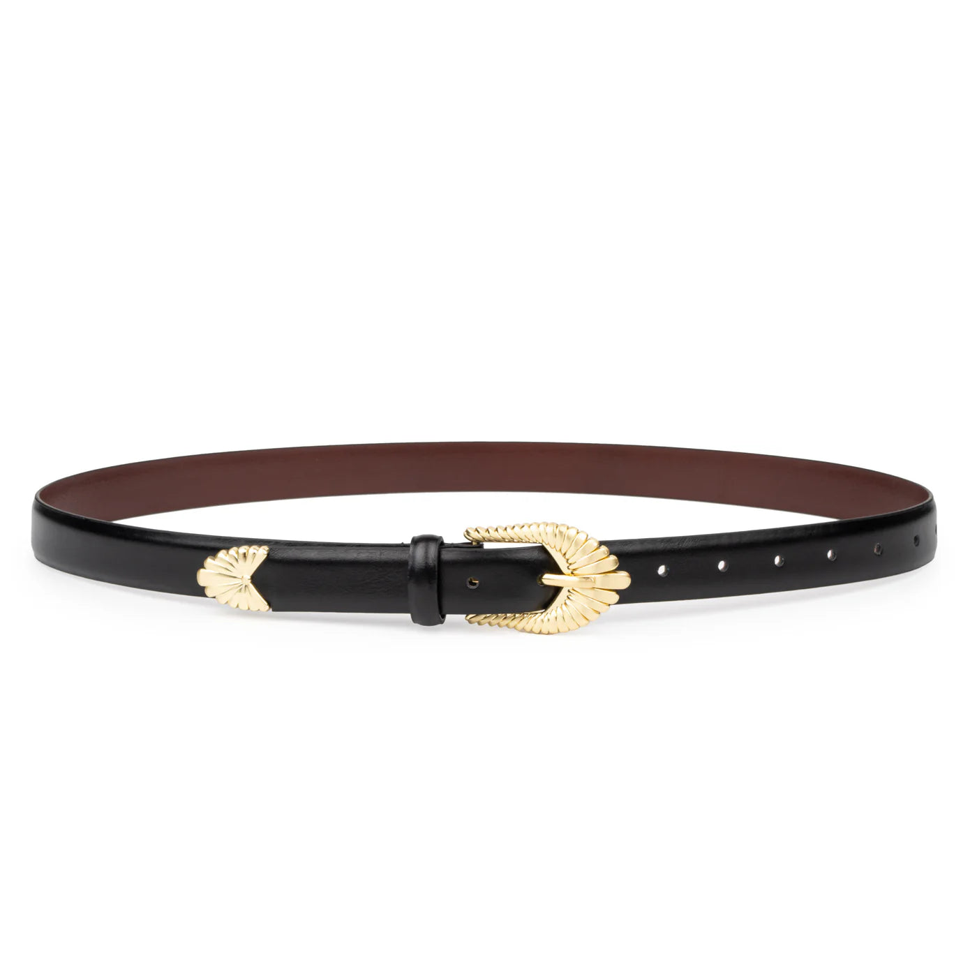 ZOE Roller belt/ black×gold ZOE Roller belt gold ×black