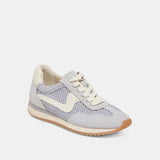 B.ntcd Mesh Sneakers in Dusty Blue Woven