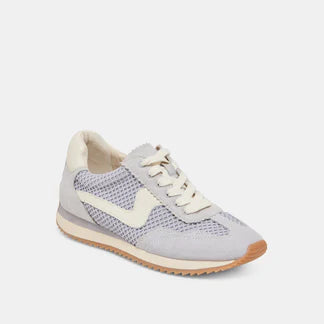 B.ntcd Mesh Sneakers in Dusty Blue Woven