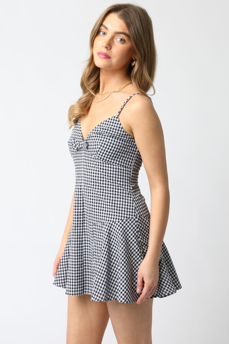 Amy Checkered Dress
