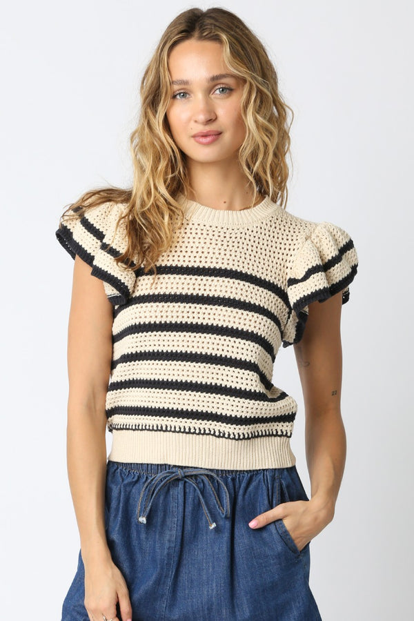 Abigail Stripe Sweater