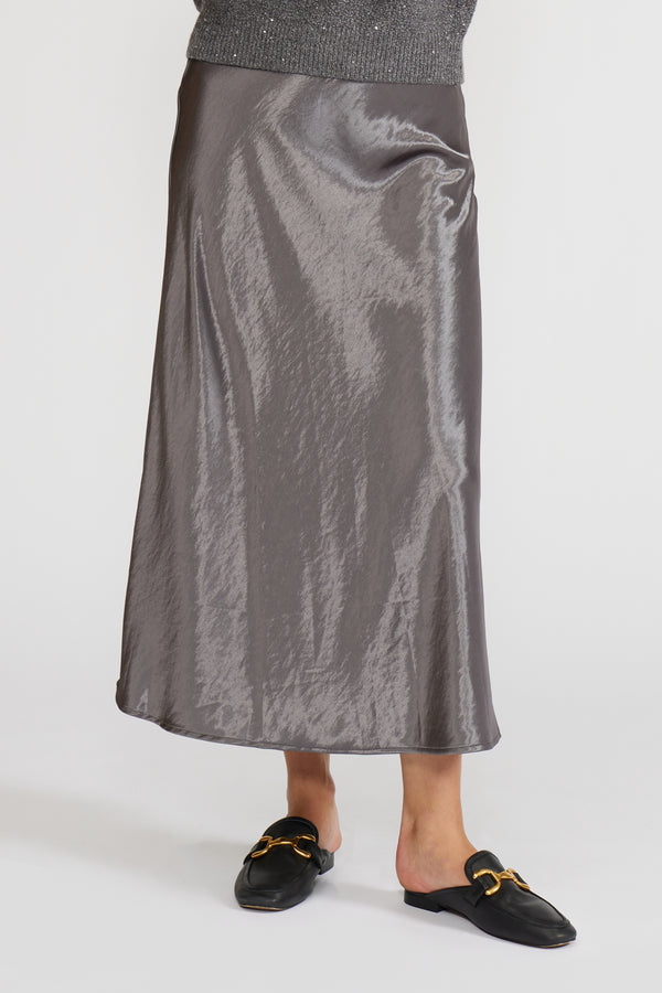 BARBARA SATIN SKIRT