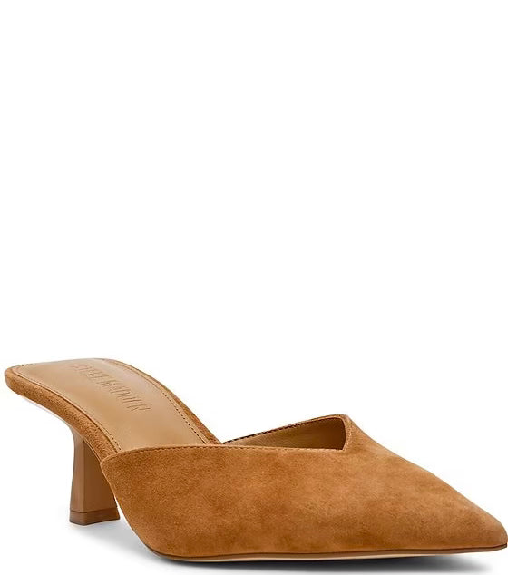 MOD SUEDE MULES
