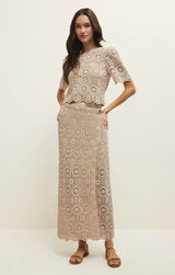 Raquel Lace Top Natural