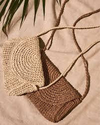 Sand Dollar Mini Straw Bag Multi