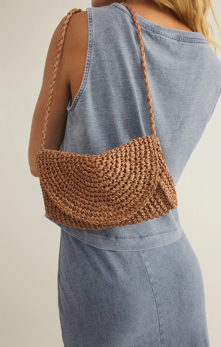 Sand Dollar Mini Straw Bag Multi
