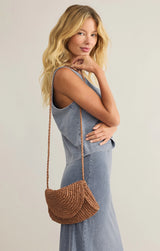 Sand Dollar Mini Straw Bag Multi