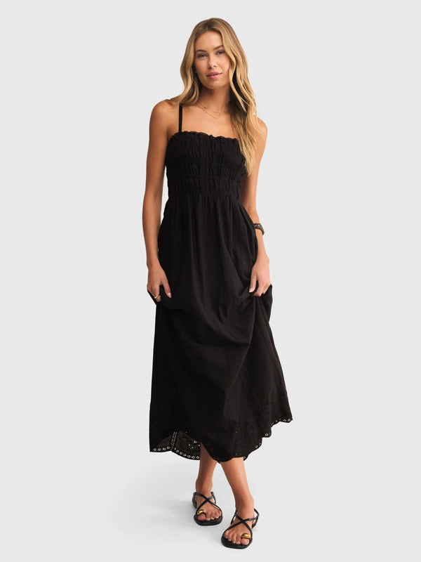 Dani Embroidered Midi Dress