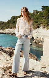 Rosalyn Sweater Cardigan Crystal
