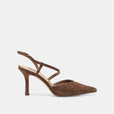 Kamra Heels Dark Brown
