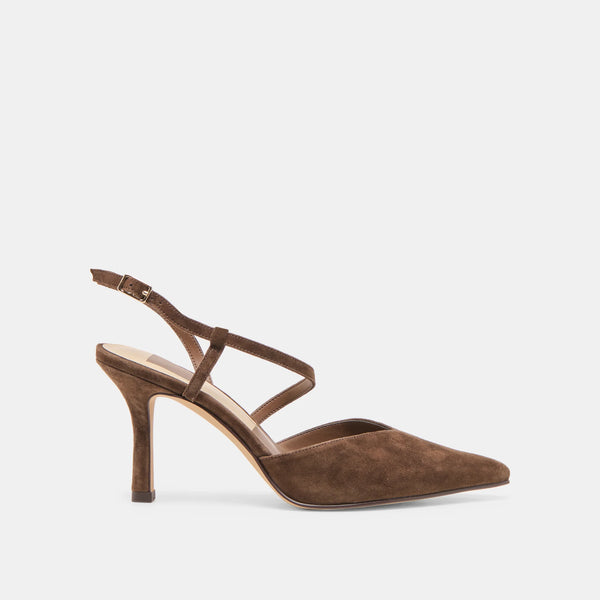 Kamra Heels Dark Brown
