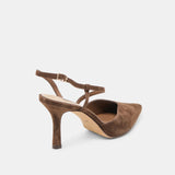 Kamra Heels Dark Brown