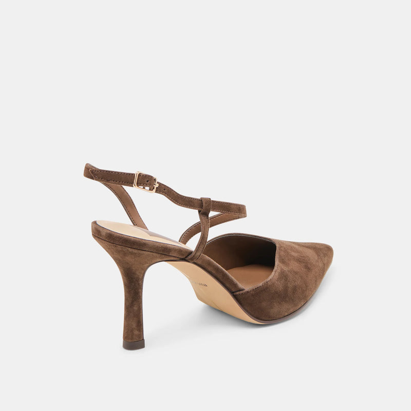 Kamra Heels Dark Brown
