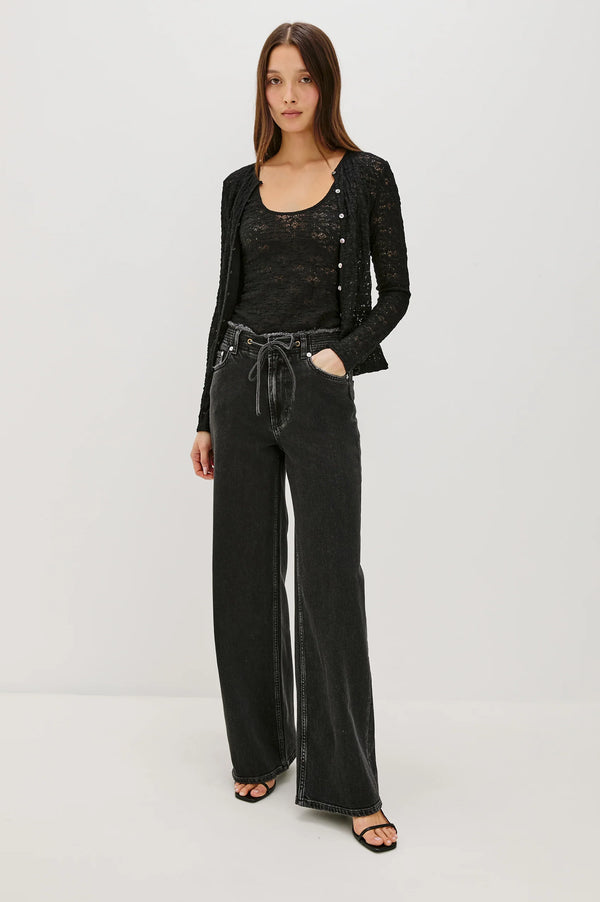 Angeleno Denim in Ash Black