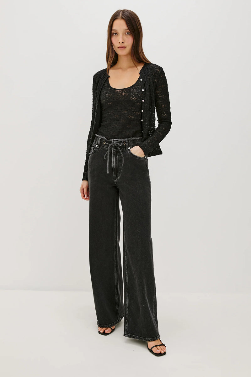 Angeleno Denim in Ash Black
