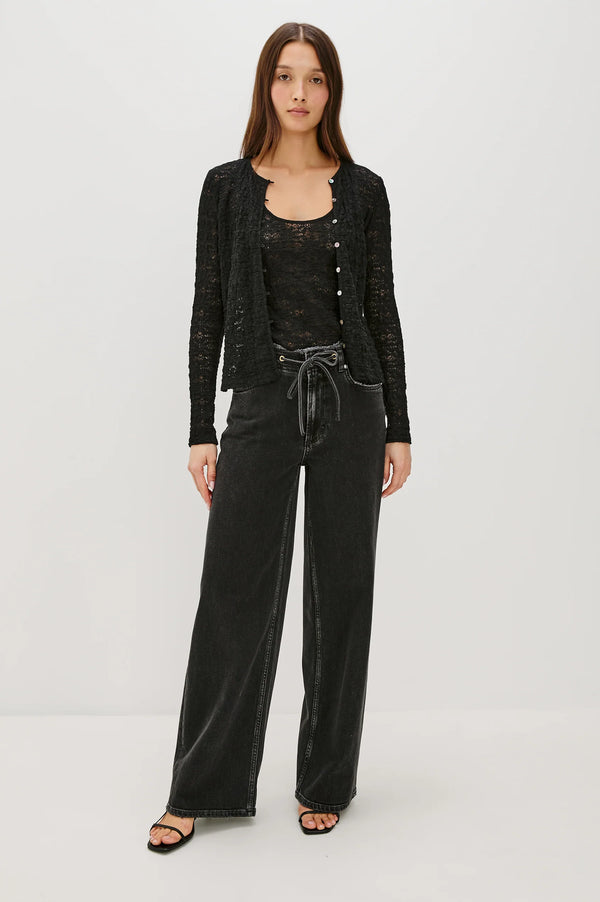 Angeleno Denim in Ash Black