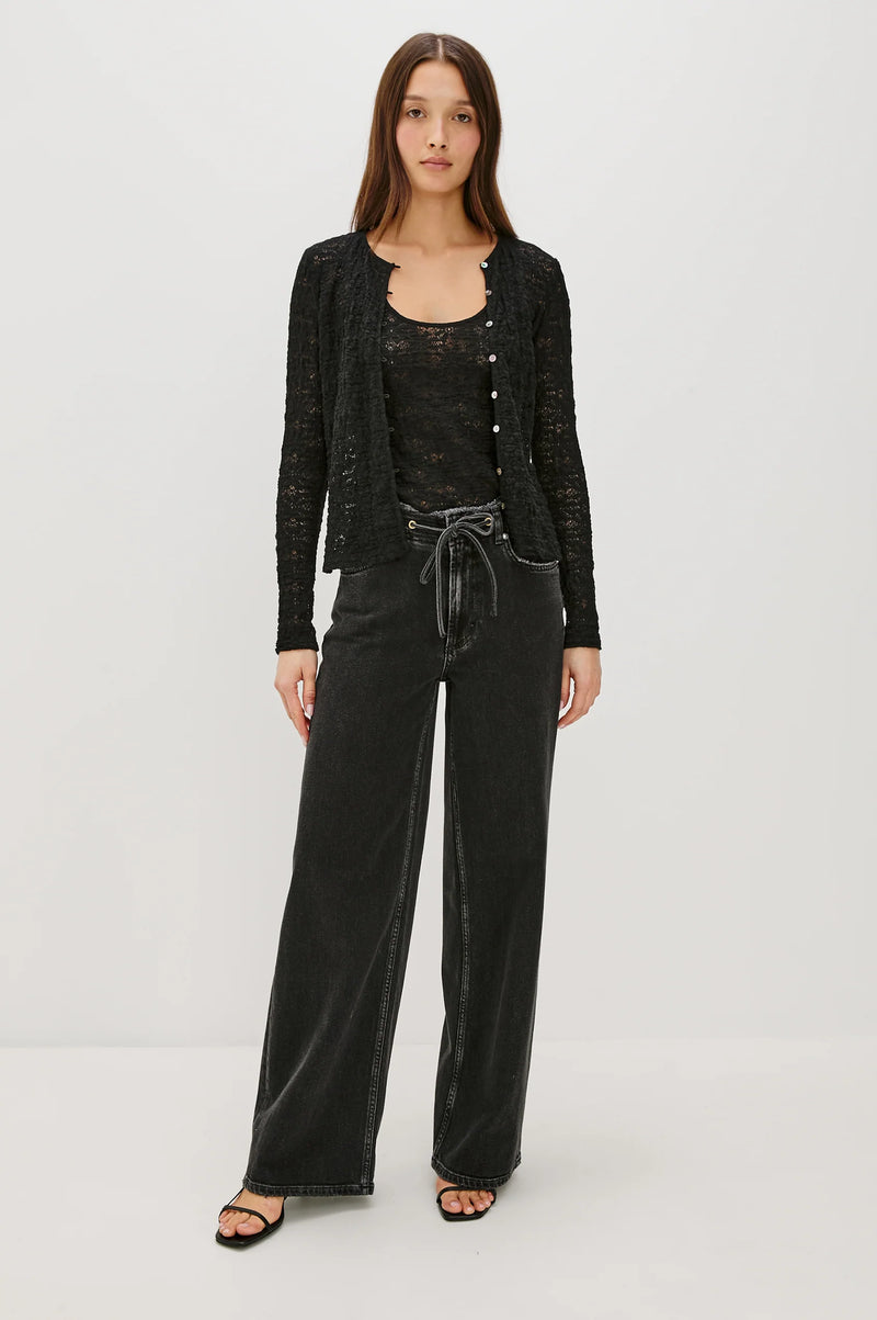 Angeleno Denim in Ash Black