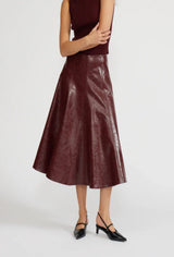 OLEKSA PLEATED SKIRT