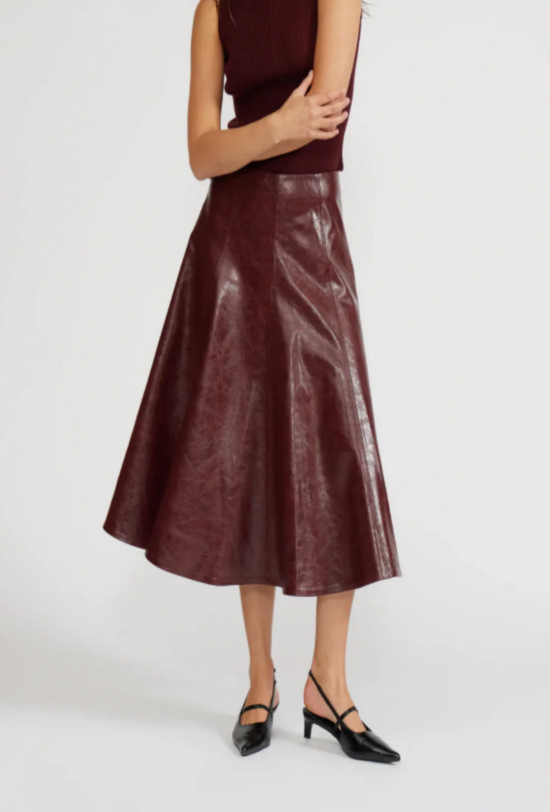 OLEKSA PLEATED SKIRT