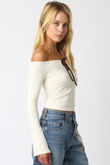 Nicole Ribbon Top
