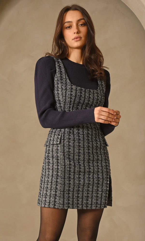 Vera Boucle Mini Dress