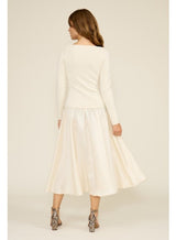 ELSA MIXED MEDIA DRESS