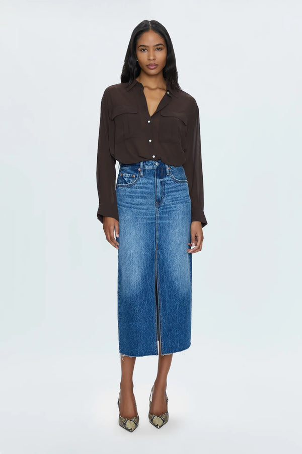 Alice Denim Skirt in Fairfax