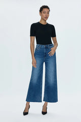 LANA CROP HIGH RISE ULTRA WIDE LEG