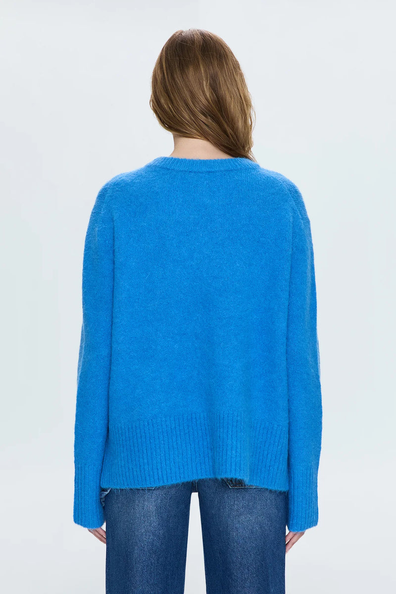 Ivy Crewneck Pullover - Azul