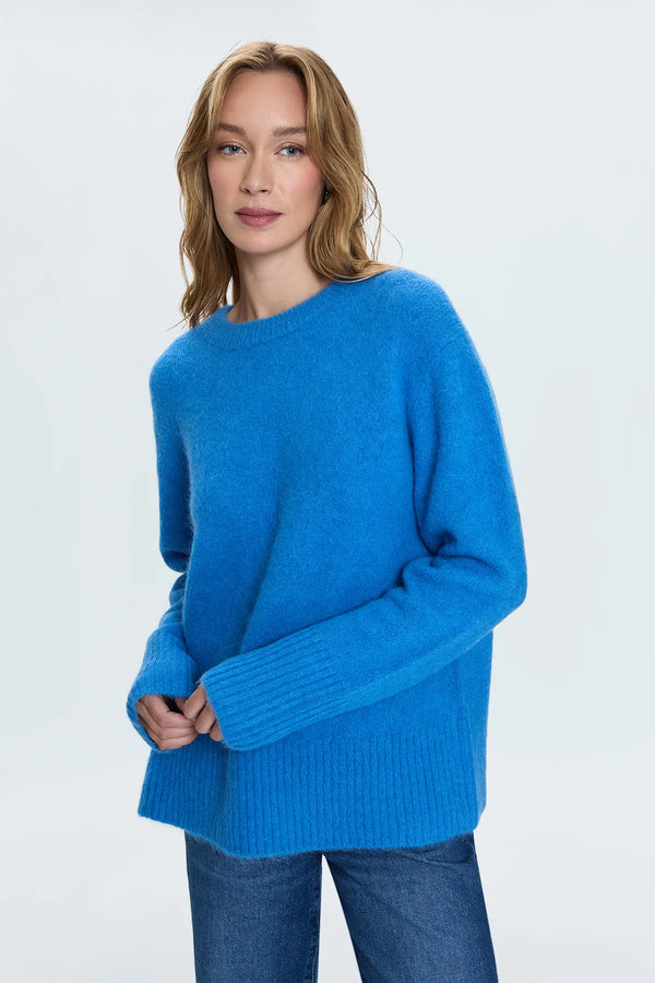 Ivy Crewneck Pullover - Azul