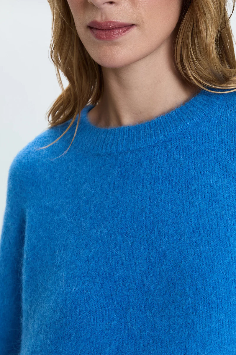 Ivy Crewneck Pullover - Azul