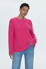 Ivy Sweater in Hot Pink