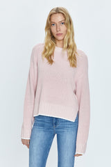 Adina Sweater in Icy Pink