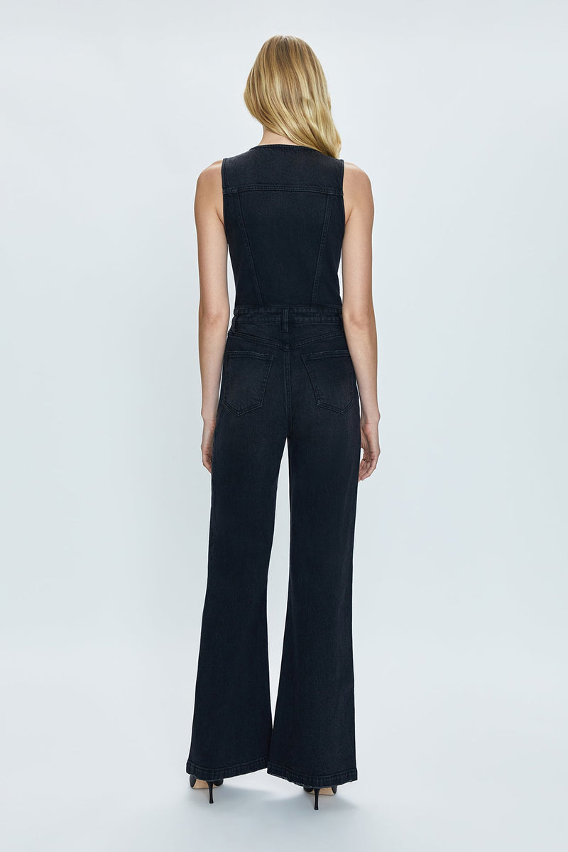 Aria Vest Jumpsuit in Mulholland