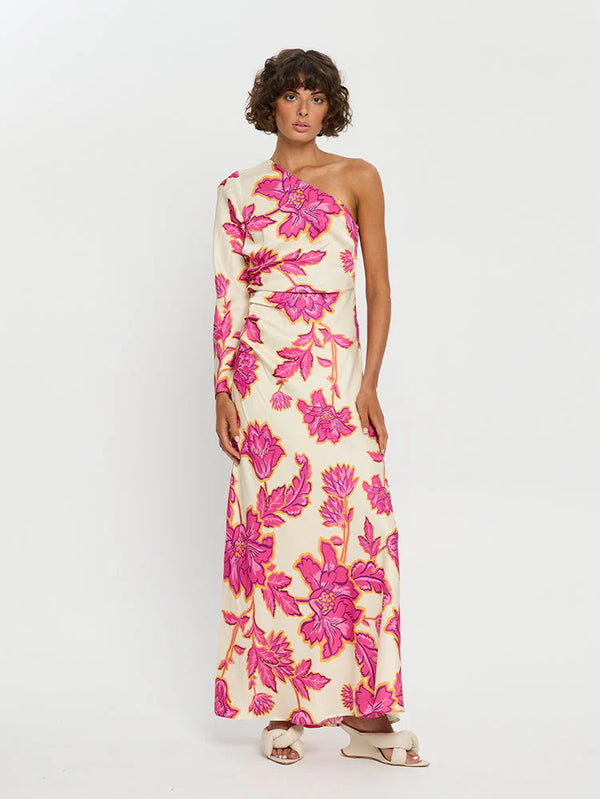 Rhia One Sleeve Maxi Dress