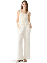 Pomeline Smocked Waist Palazzo Pants