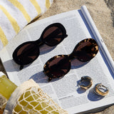 LAINEY ESPRESSO TORTOISE + BROWN