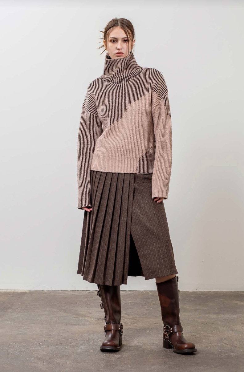 Wavy Lines Sweater