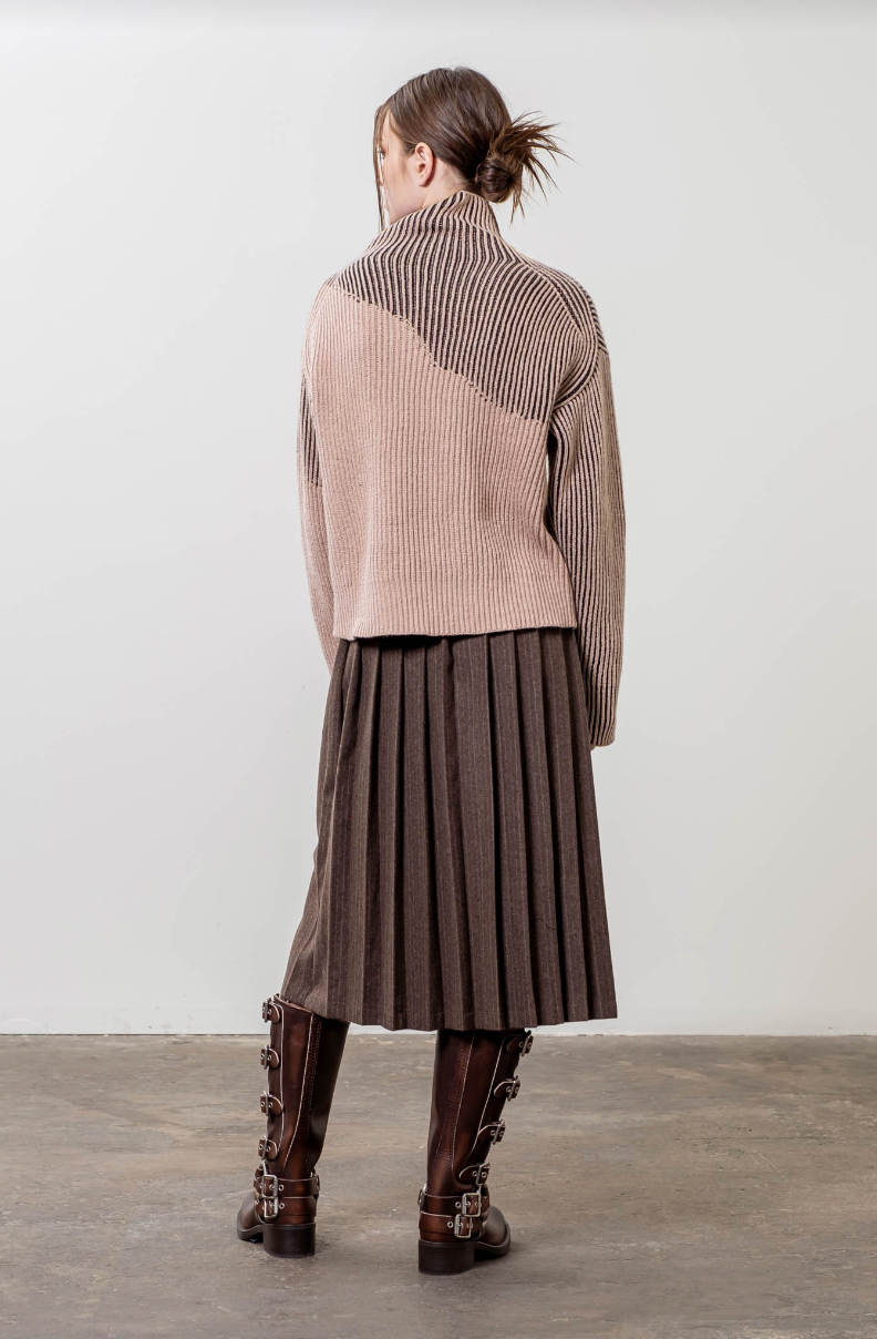 Wavy Lines Sweater
